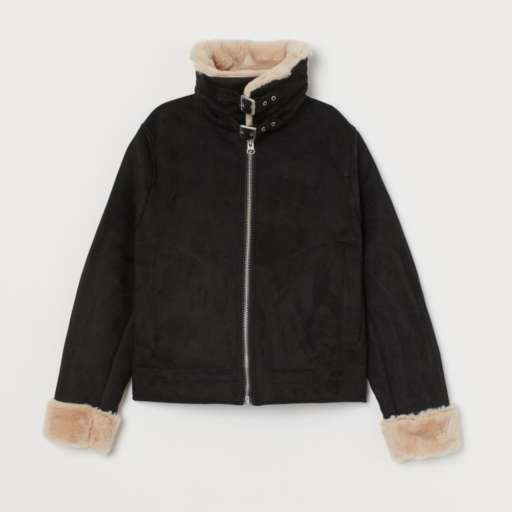 Faux Fur-lined Jacket